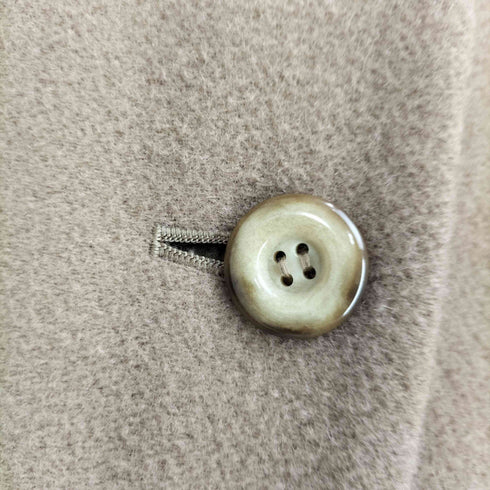 トゥモローランド TOMORROWLAND ウールナイロン ファーフーデッド ロングコート レディース JPN:38